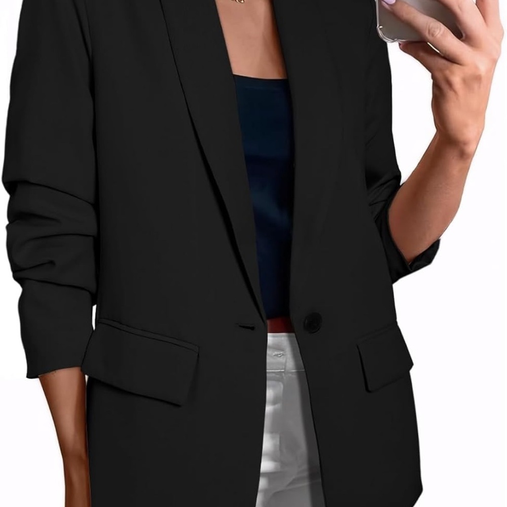 Classic Black Womens Blazer